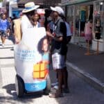 Action de solidarité gyropode Segway La Réunion