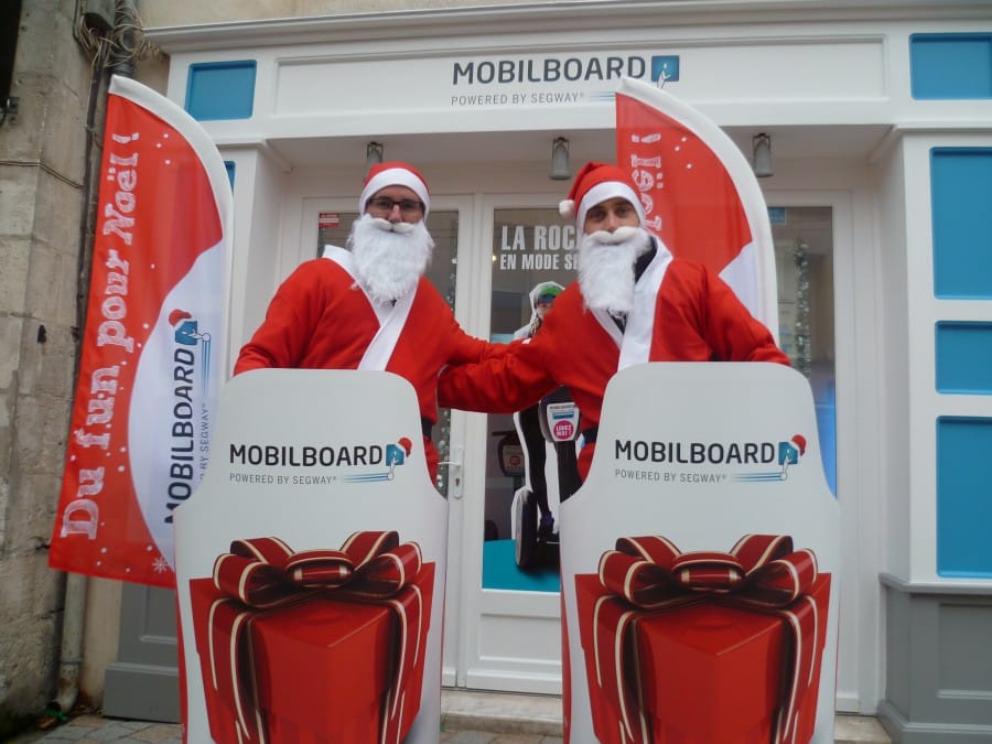 C'est la fête avec Mobilboard la Rochelle à Noel