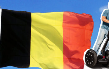 drapeau gyropode Belgique