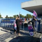 opération street marketing aéroport Montpellier