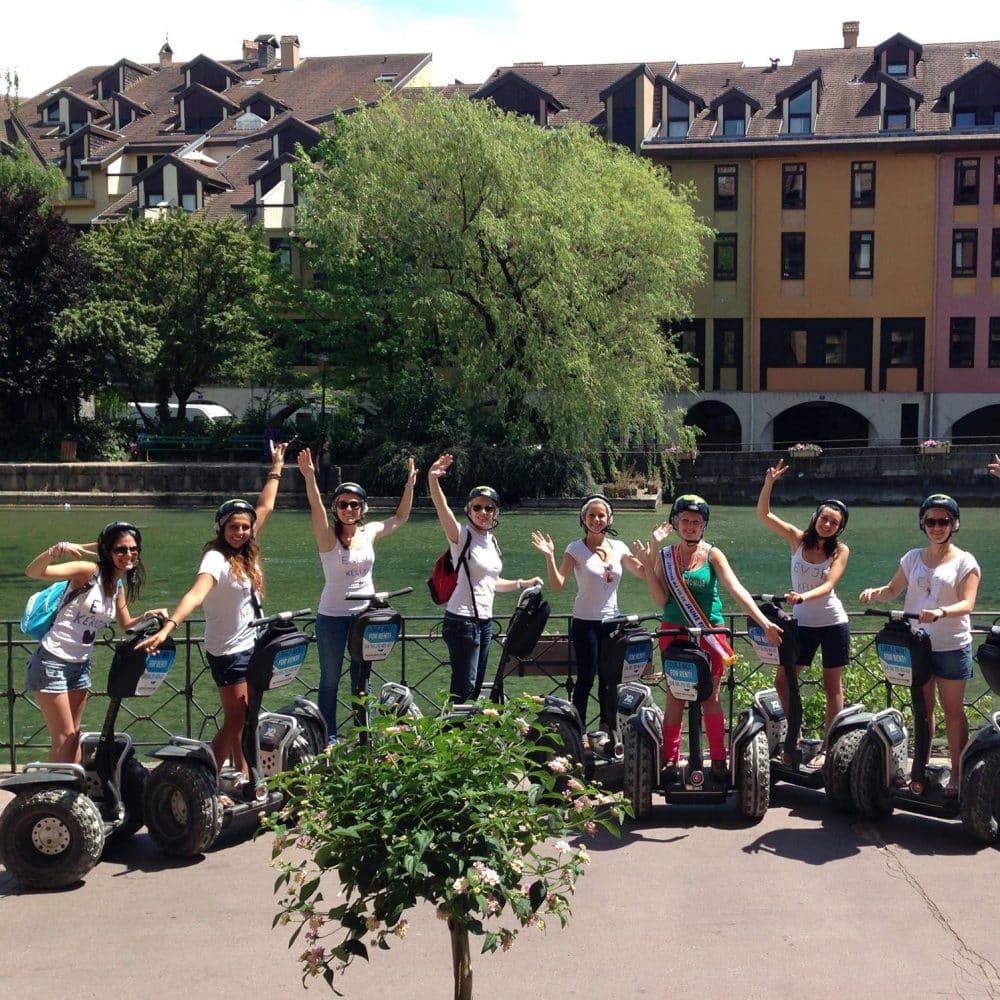 EVJF à Annecy : balade en gyropode Segway