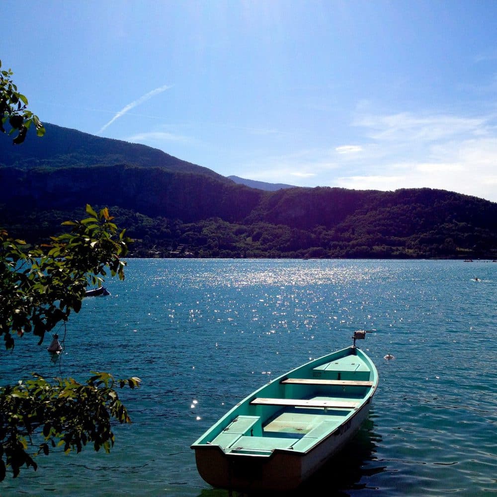 Prendre le temps de contempler le Lac d'Annecy