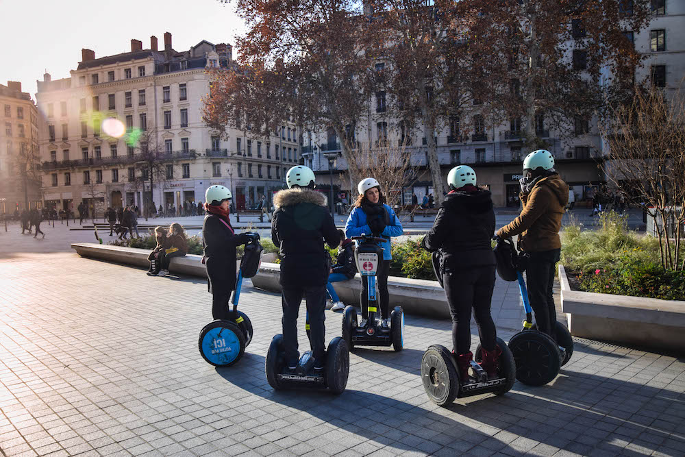 Segway à Lyon Place République