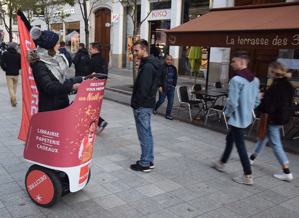 Street marketing à Lyon