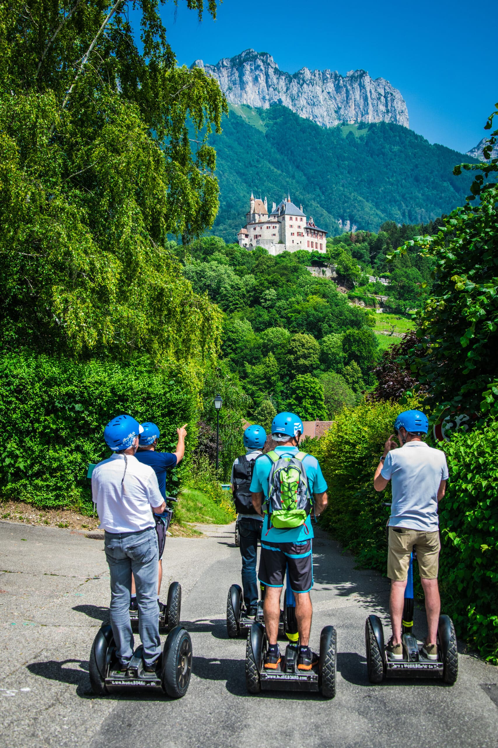 Groupe Segway en Haute-Savoie
