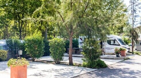 emplacement camping car