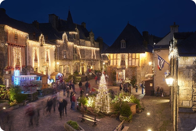 Marché de Noël en Bretagne : marché de Noël de Rochefort-en-Terre