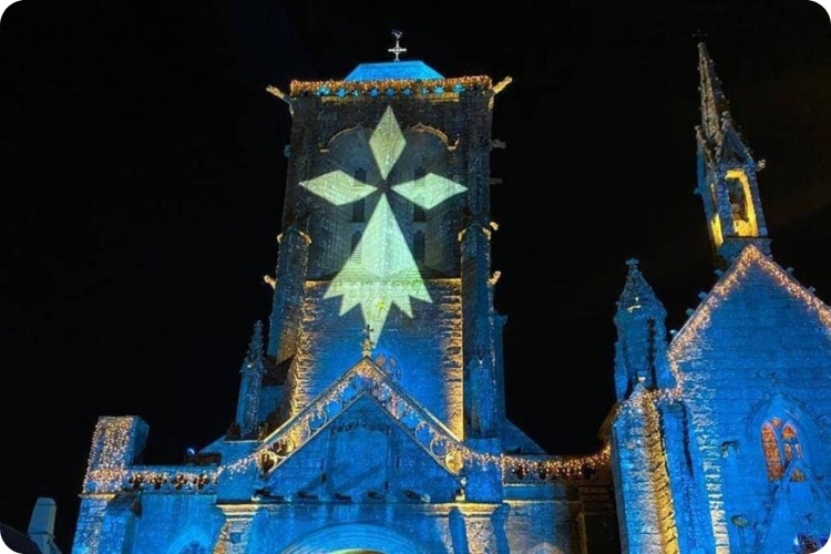 Marché de Noël en Bretagne : marché de Noël de Locronan