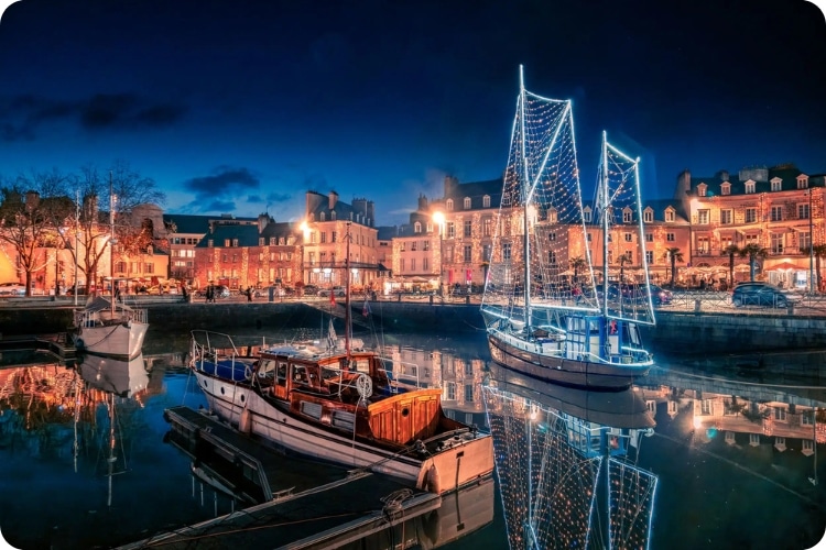 Marché de Noël en Bretagne : marché de Noël de Vannes