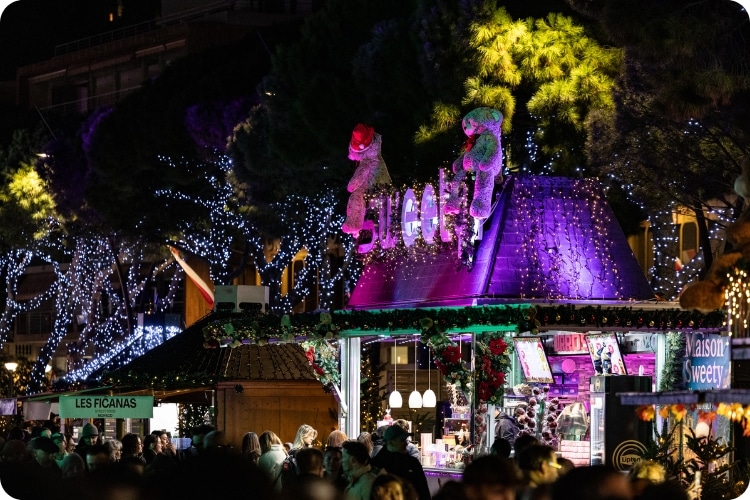 Marchés de Noël sur la Côté d'Azur : marché de Noël de Monaco
