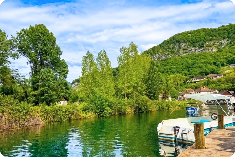 ViaRhôna à vélo : itinéraire, étapes et bons plans - Chanaz